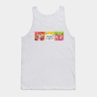 Kitty Envy in green Tank Top